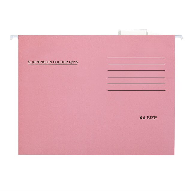 Hanging File Folders A4 Adjustable Storage Stationery Filing Products Ultra Thin Paper Holder Office Supplies Document Binding