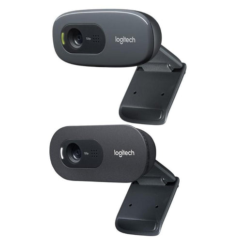 Logitech C270/C270i Webcam 720p HD Widescreen Built-in Microphone Web Camera Online Course Chatting Camera for Desktop Laptop
