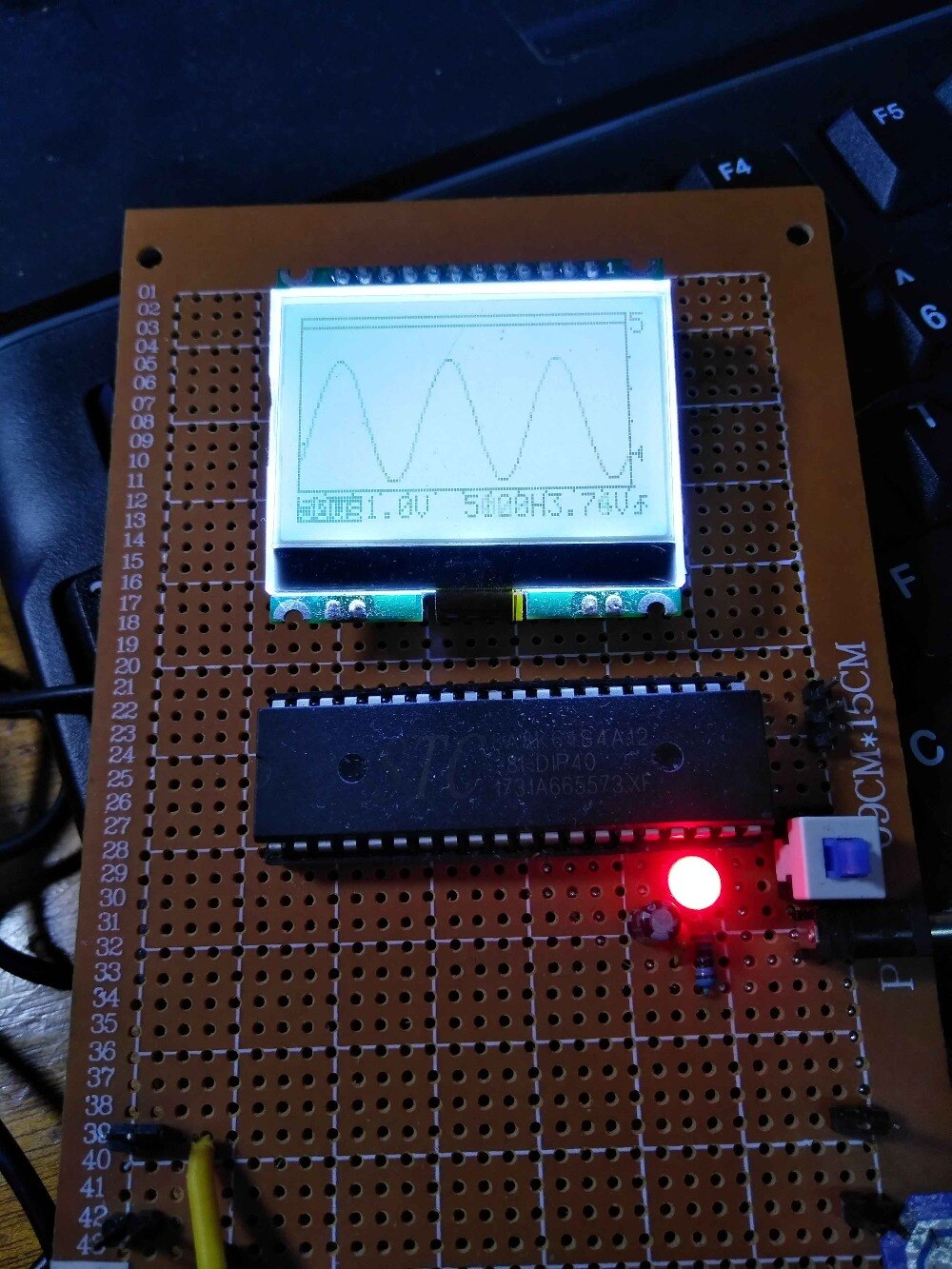 Design of Single-chip Microcomputer Course Based on 51 Single Chip Microcomputer Oscilloscope