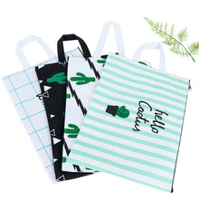 Load image into Gallery viewer, Cactus Printed A4 Zipper Canvas File Bag Filing Product Document Storage School Office Supplies