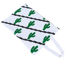 Load image into Gallery viewer, Cactus Printed A4 Zipper Canvas File Bag Filing Product Document Storage School Office Supplies