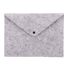 Load image into Gallery viewer, 1PC A4 Chemical Felt File Folder Durable Briefcase Document Bag Filing Products Stationery School Office Supplies